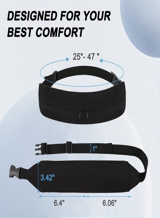 Zelen Insulin Pump Belt Holder Diabetic Pump Belt Insulin Pump Waist Band Diabetes Pouch Accessories for Men Women Medical Fanny Pack with 2 Pockets Travel Waist Band Phone Holder - Image 5
